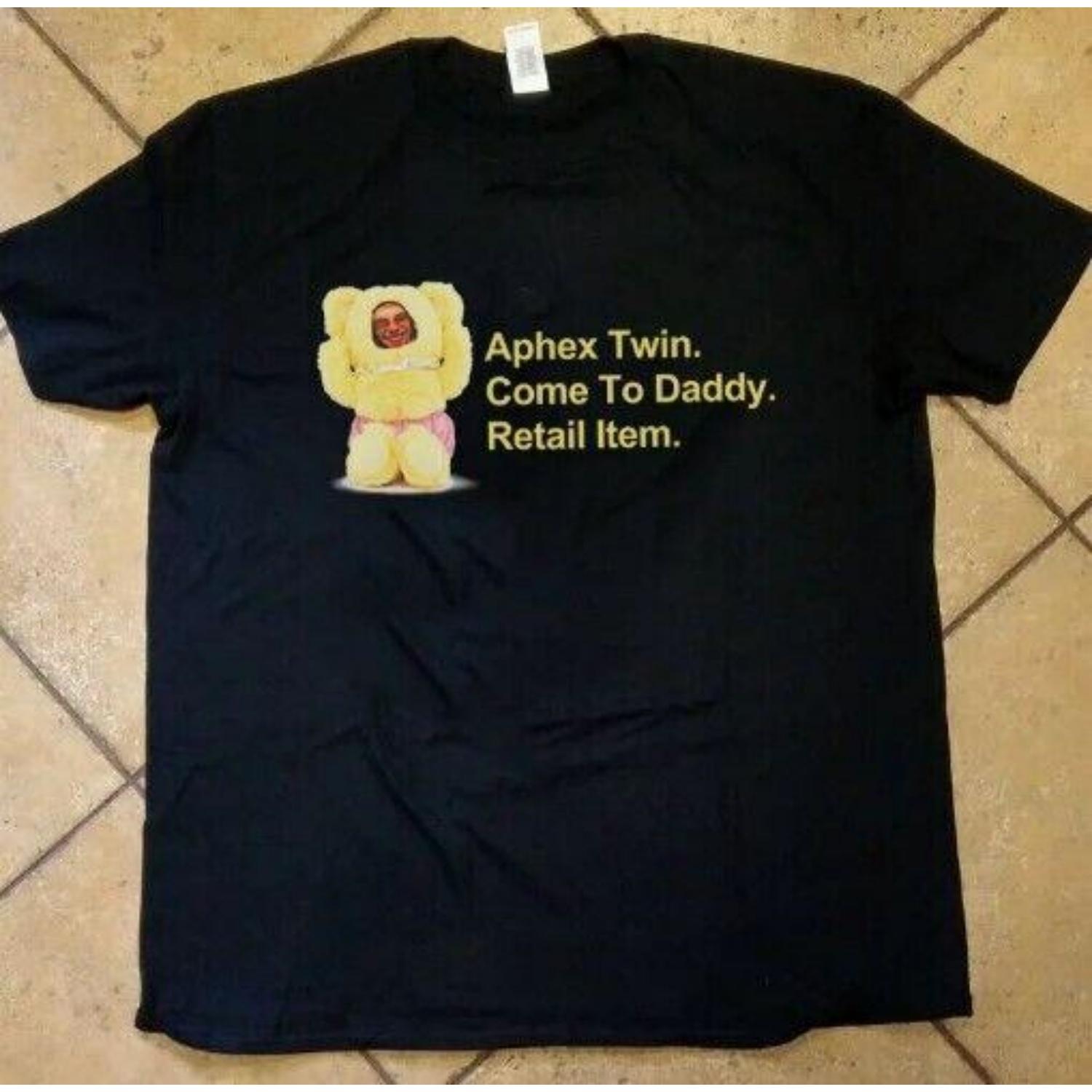 

SALE Aphex Twin Come To Daddy Yellow Bear T Shirt, Unisex Shirt Unisex T-Shirt XXXXXL