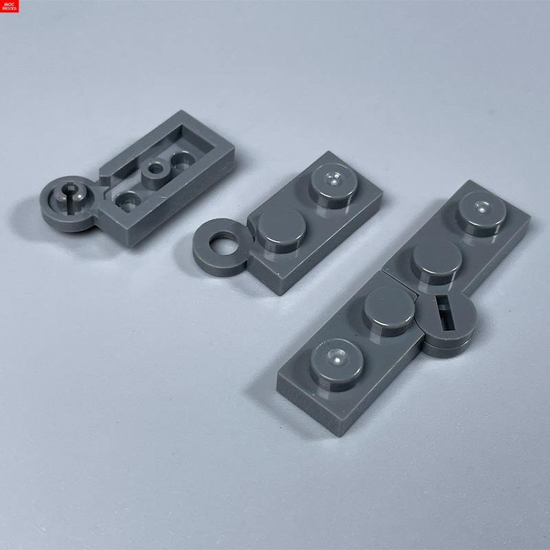 MOC Bricks Hinge Plate 2429 2430 Swivel Top Base fit with 2429c01 1x4 DIY Figure Building Blocks Toys for children Xmas gifts