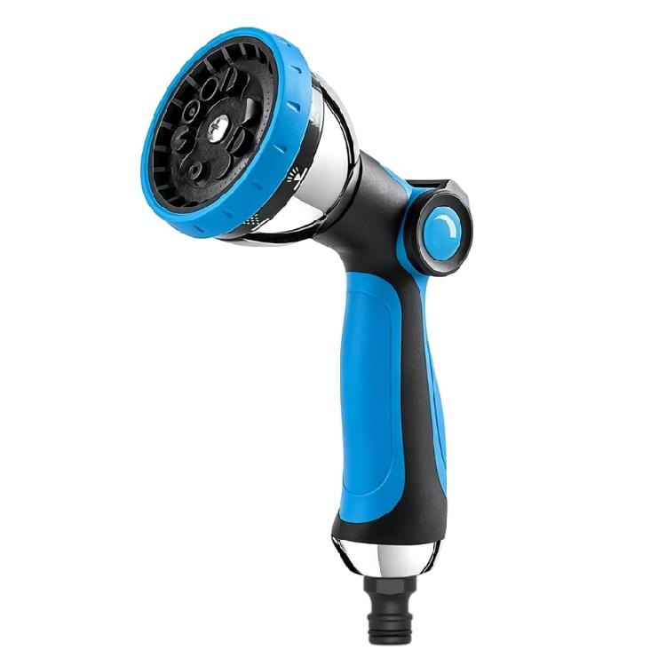

10 In 1 Hose Water Sprayer Adjustable Car Washer Garden Spray Portable High Pressure Sprinkler Nozzle Garden Water чорний/синій