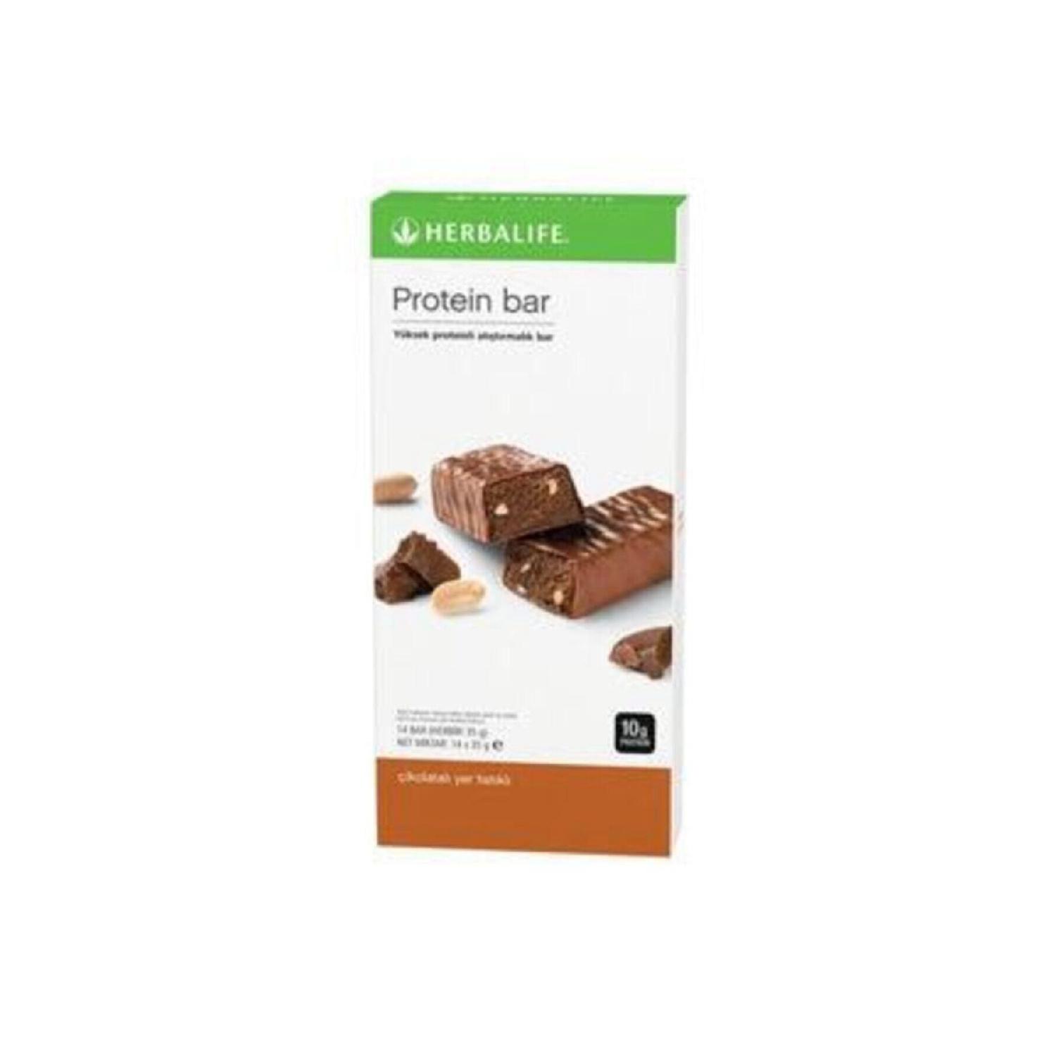 

Протеиновые батончики Herbalife со вкусом арахиса и шоколада, 14 шт.