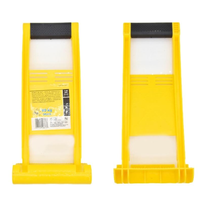 80 kg Plattenträgerzange, Ladewerkzeug für Marmor- und Gipskartonplatten, Lastheber für große Plattenträger, Werkzeug zum Tragen von Fliesen und Holzplatten