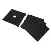 4Pcs Stove Burner Cover PTFE Coating Non Stick Gas Range Stove Top Protector Pad for Kitchen