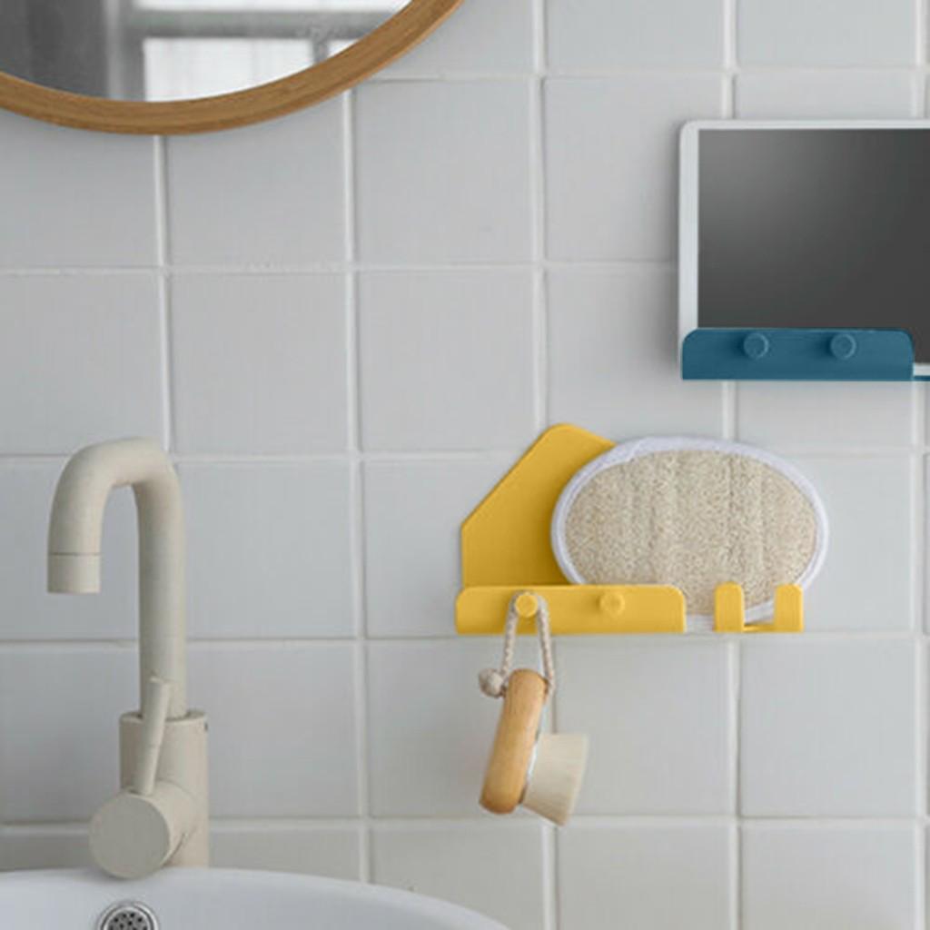 Wall Mounted Charger Mobile Phone Holders Hooks Hanging Tablet Charging Stand