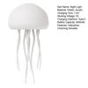 Floating Jellyfish Lamp Gradient Dimming Voice And Sound Interactive Control Night Light Rechargeable USB Type-C Color Changing Mood Lamp for Bedroom