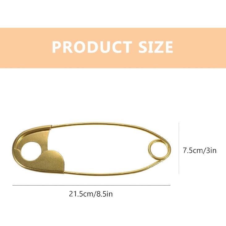 

Большие подвесные булавки, декоративная подвесная булавка из цинкового сплава, 8,5 огромная булавка, настенный декор, таблички для прачечной, настенный декор для прачечной, украшение для дома