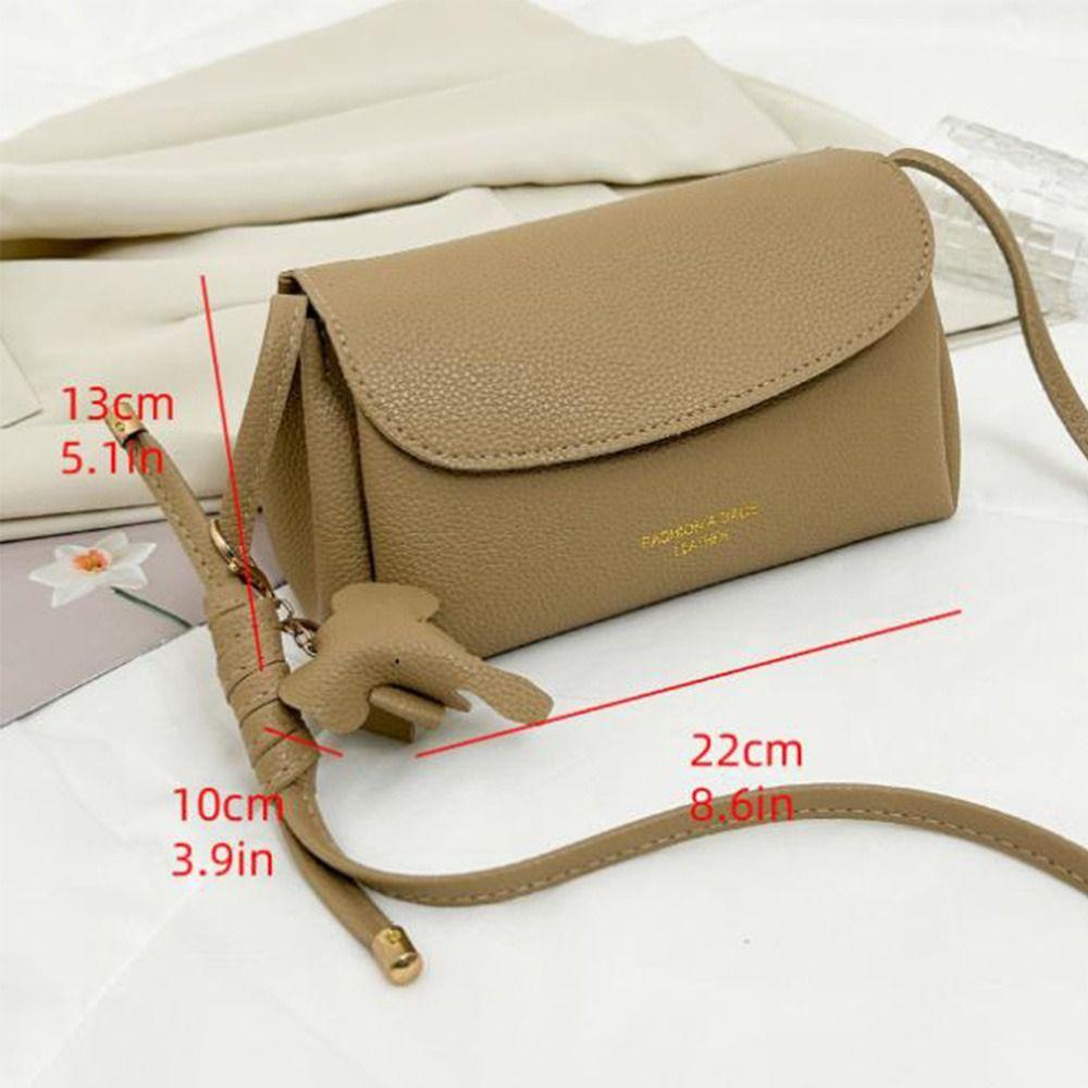 New Soft Leather Women Shoulder Bags Fashion Vintage Lightweight Portable Crossbody Bag Clutch Purse Women Gifts