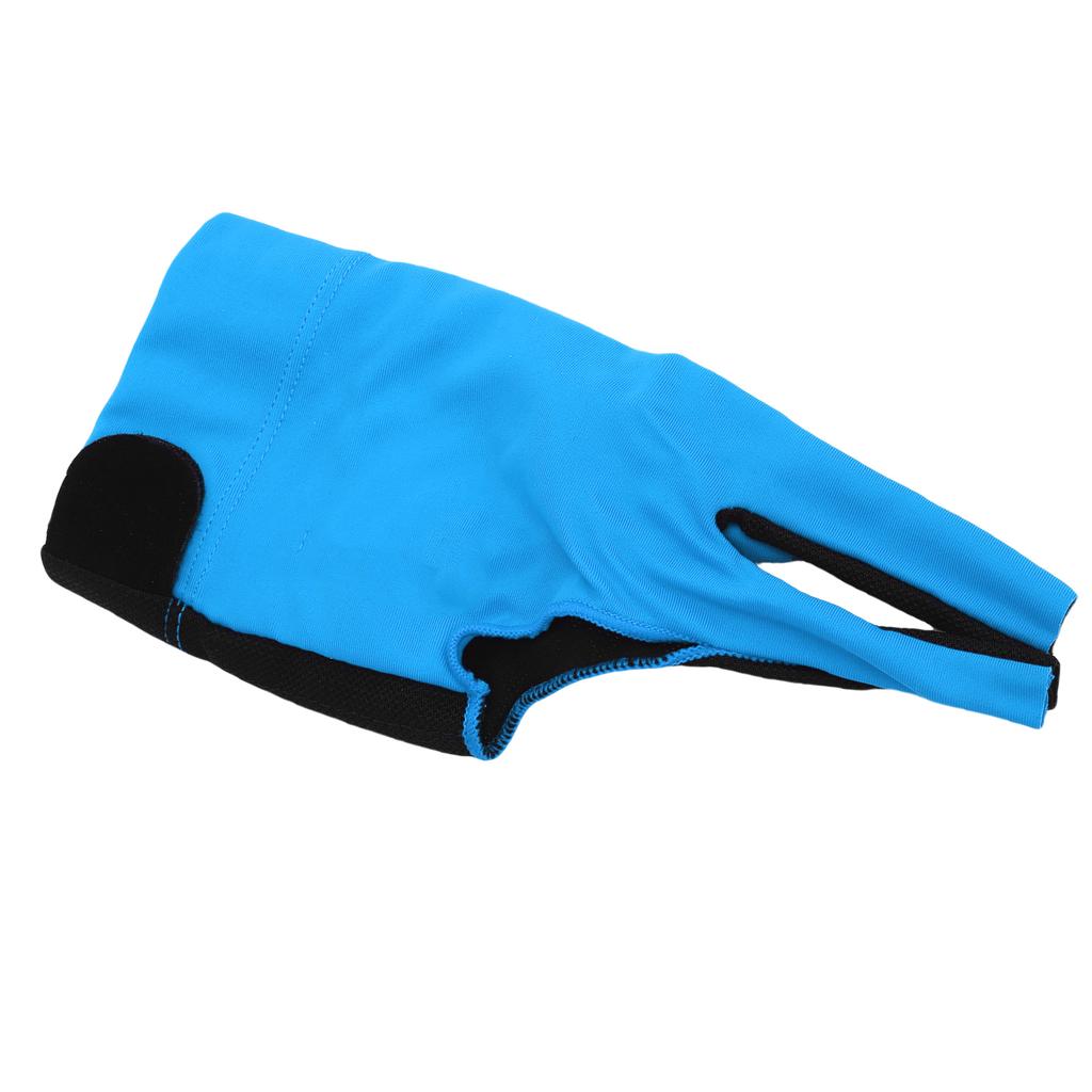 3 Finger Billiard Pool Glove Professional Breathable Anti Slip Right Hand Cue Sport Glove for Men Women Red