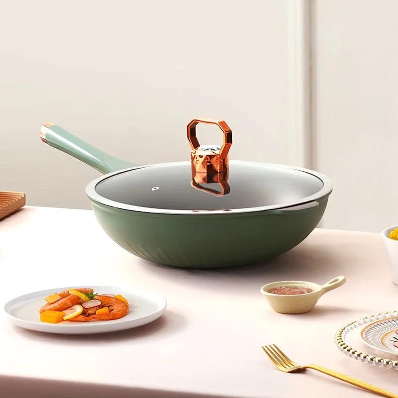 EMUND 304 Stainless Steel Stir-fry Wok