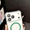 Shockproof Armor For Magsafe Clear Acrylic Phone Case For iPhone 17 17Air 17Pro 17Pro Max Wireless Charging Protective Cover
