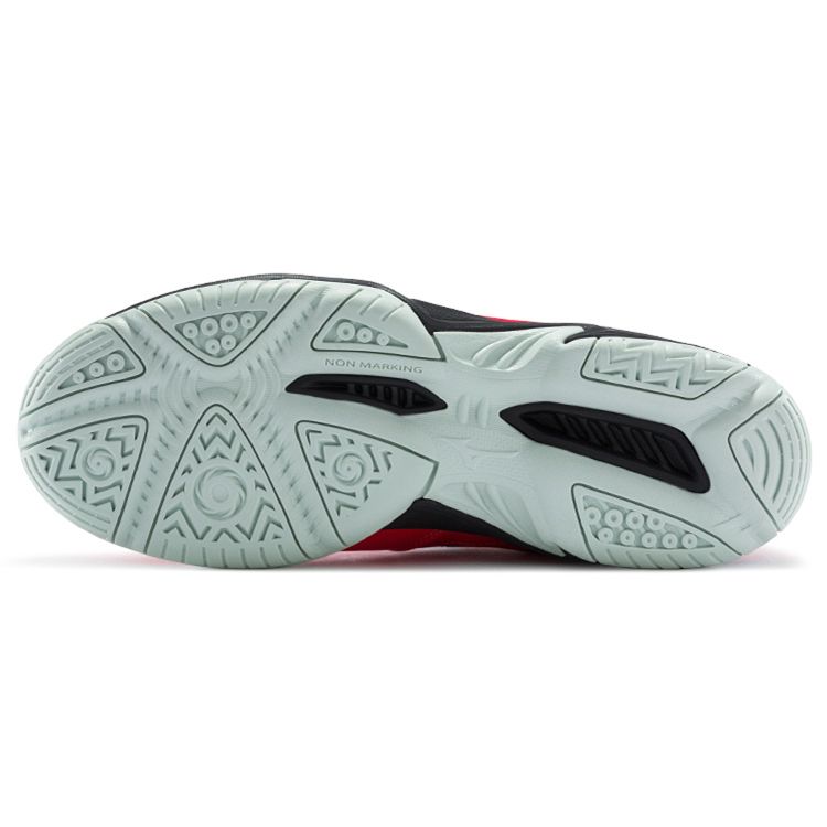 Mizuno Gate Sky Plus Non-Slip Wear-Resistant Breathable Low-Top Training Shoes Men Sneakers Red Black 71GA204002