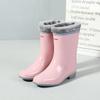 2025 New Women's Waterproof Ankle Boots All-Season Wear-Resistant Non-Slip Rain Boots for Outdoor Premium Quality Hot Sale