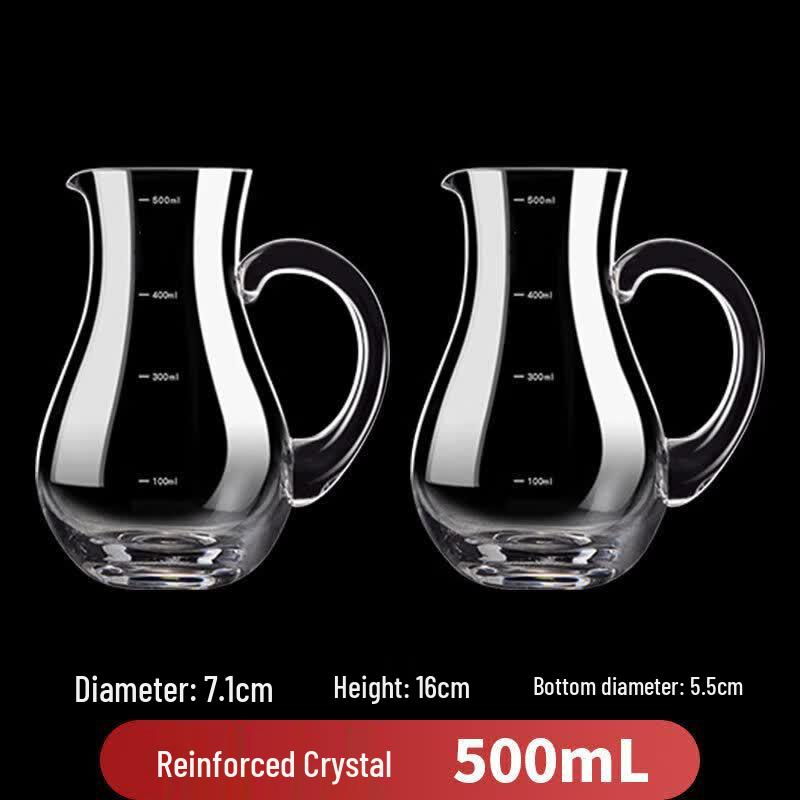 Handmade Thickened Crystal Glass Decanter