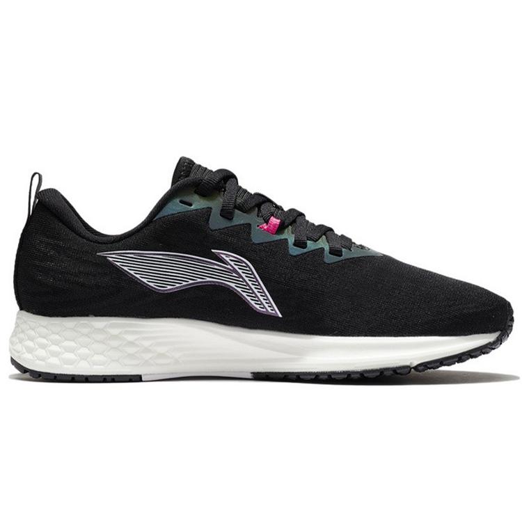 New LiNing Red Hare 4 Cushioning Anti Slip And Wear Resistant Rebound Low Top Running Shoes Women's Black ARMS006-2