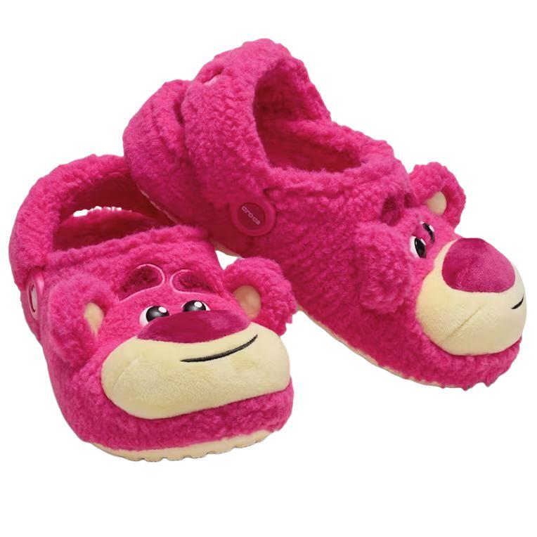 Disney X Crocs Pixar Lotso Trendy Comfortable Low-Top Casual Shoes Women sneakers Rose-Pink 211758-90H
