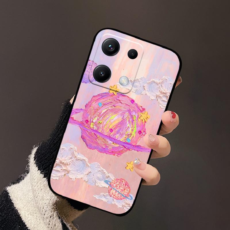 Fashion For Redmi Note 14S 4G Case 6.67" TPU Soft Silicon Phone Protector For Redmi Note 14S Bumper Cover 2502FRA65G Phone Cases