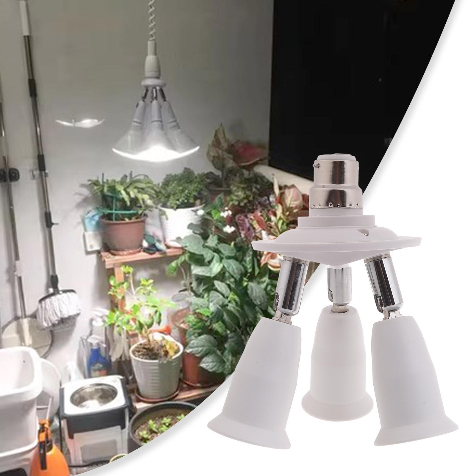 

Light Socket Splitter E26 E27 Adapter Converter Standard LED Bulbs Holder 3 in 1/ 5 in 1 LED Lamp Socket