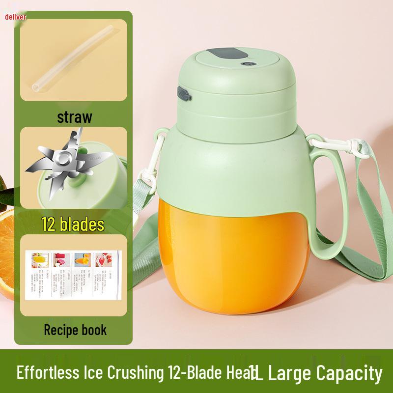 Portable Multifunctional Mini Juicer and Food Processor - Electric Smoothie and Fruit Cup