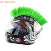 Y4UA Universal Motorbike Helmet Hair Patches Hairpiece Helmet Hair