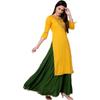 Party Wear Designer Top Tunic Kurta Skirt Set Indian Women Bollywood Kurti Dress VSO-1704 c