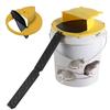 Auto Reset Mouse Trap Reusable Humane Flipping Sliding Bucket Lid Rat Clamshell Tool for Indoor Outdoor Home Yard Mice Catcher