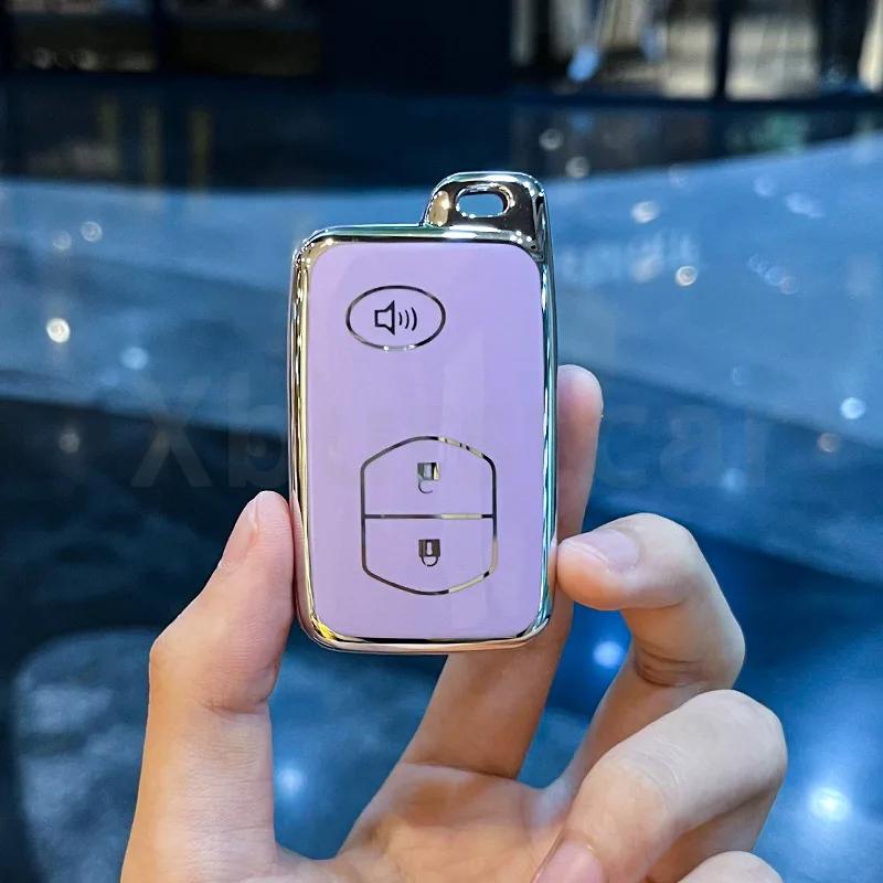 2/3/4 Button Shell Fob For Toyota Camry Prius Land Cruiser Prado 150 Crown For Subaru Foreste Xv Tpu Car Remote Key Case Cover