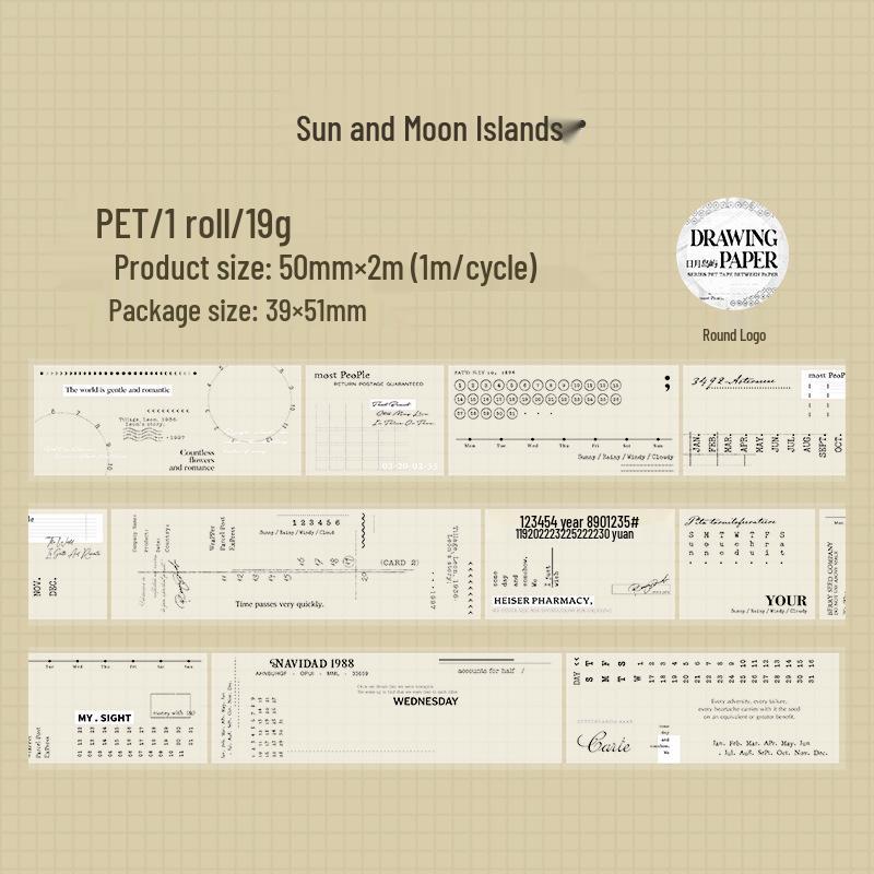 Tomato Sauce Girl Collage PET Tape: Light Painting Series DIY Decoration Stickers