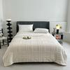 Nine-Grid Double-Layer Blanket Thickened Same Color Lamb Wool Skin-Friendly Comfortable Multi-Functional Leisure Nap Blanket