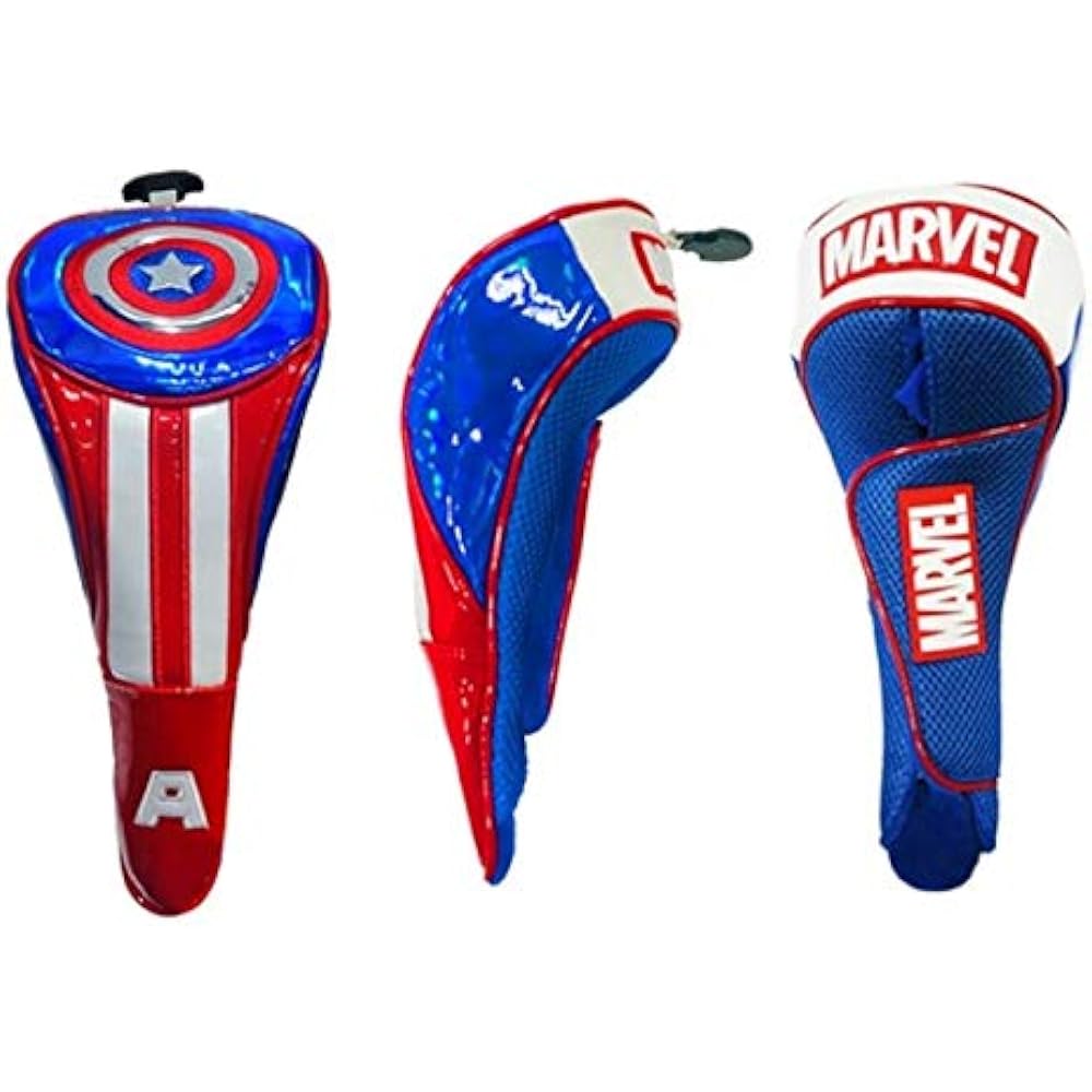 Summit Cooperation Marvel Avengers Golf Head Cover Wood Cover Marvel Avengers Head Cover Wood Cov...