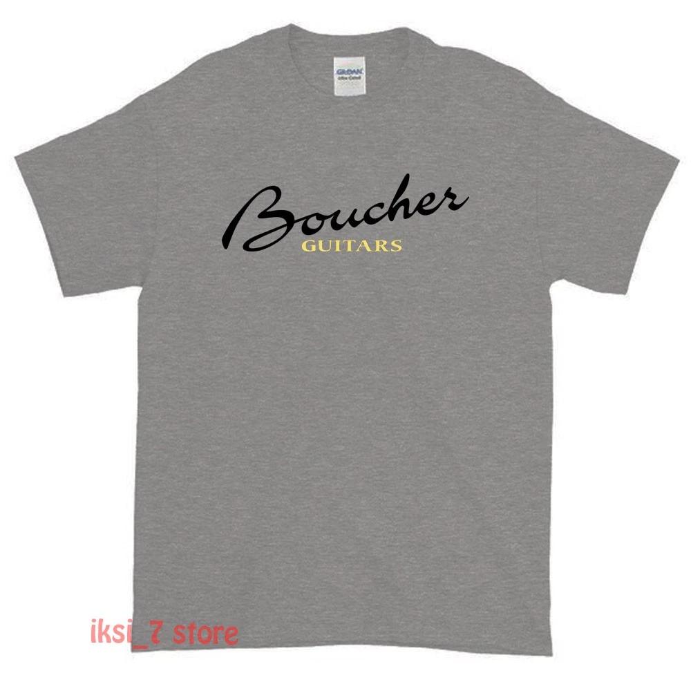 New Boucher Guitars Logo Unisex T shirt Funny Size S to XXL S