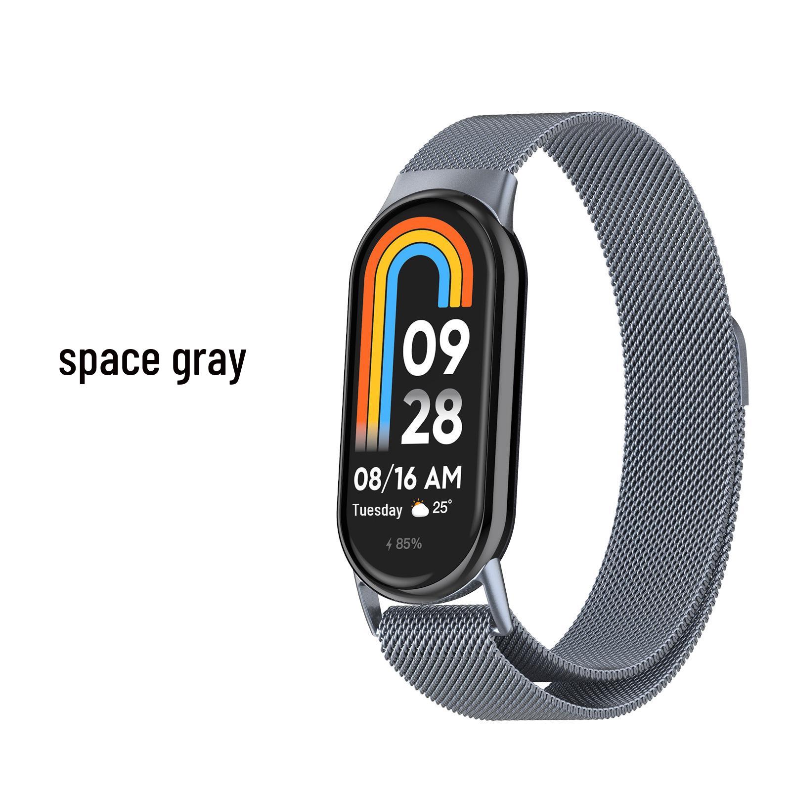 

Магнітний Міланський ремінець Xiaomi Mi Band 8/9/10 для Smart Band 10 NFC Fits Xiaomi Band 10/9/8