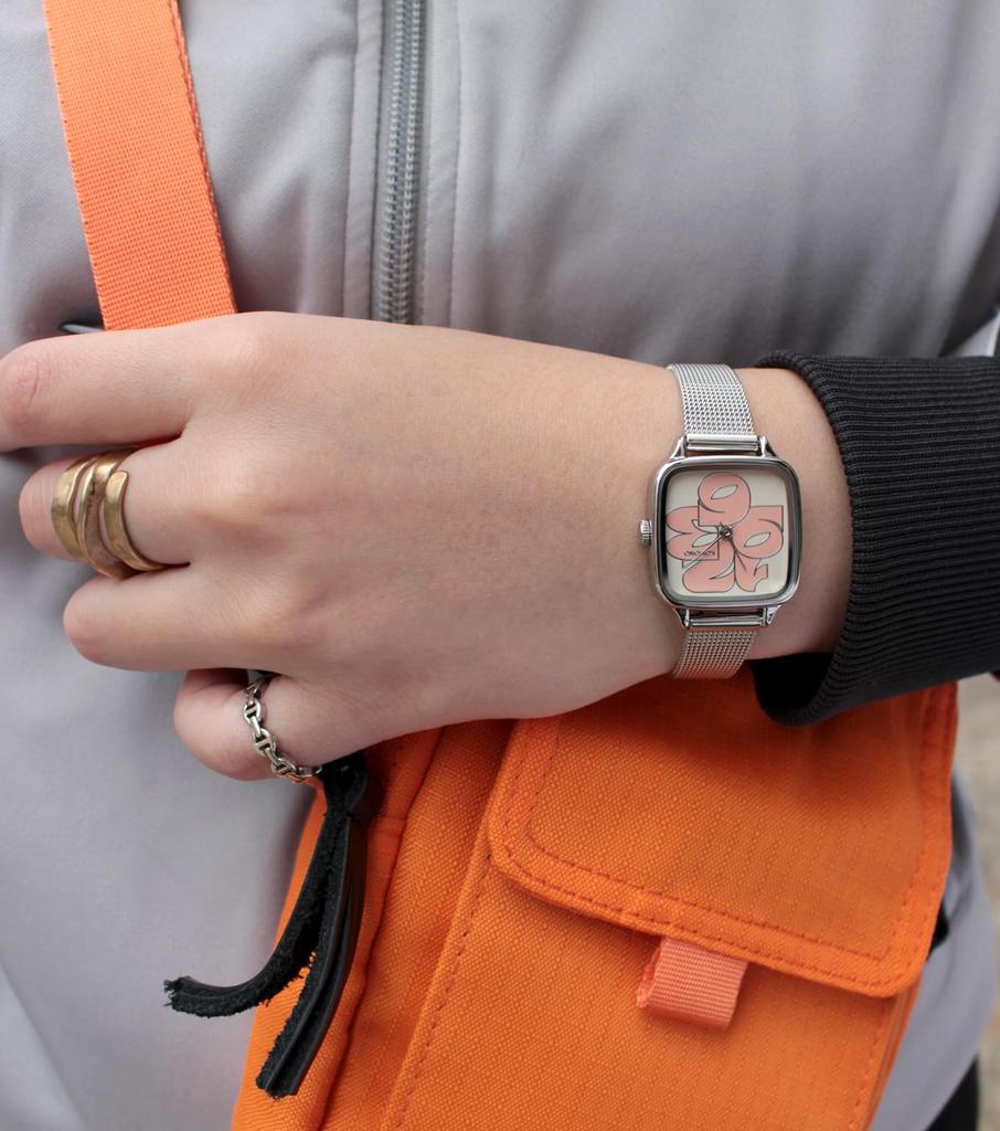 Authorized Distributor Komono Watch Kate Cameo Royale Silver Blush [KOMONO] Women's KOM-W4220