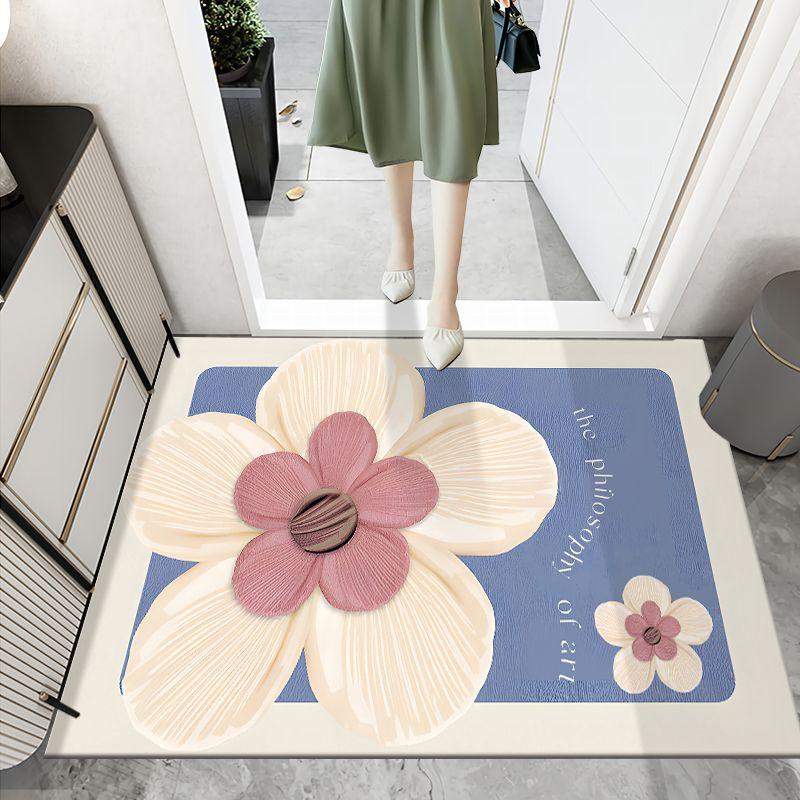 Diatom mud bathroom floor mat, water absorption door, toilet, kitchen king size floor mat, non-slip bathroom, bath mat