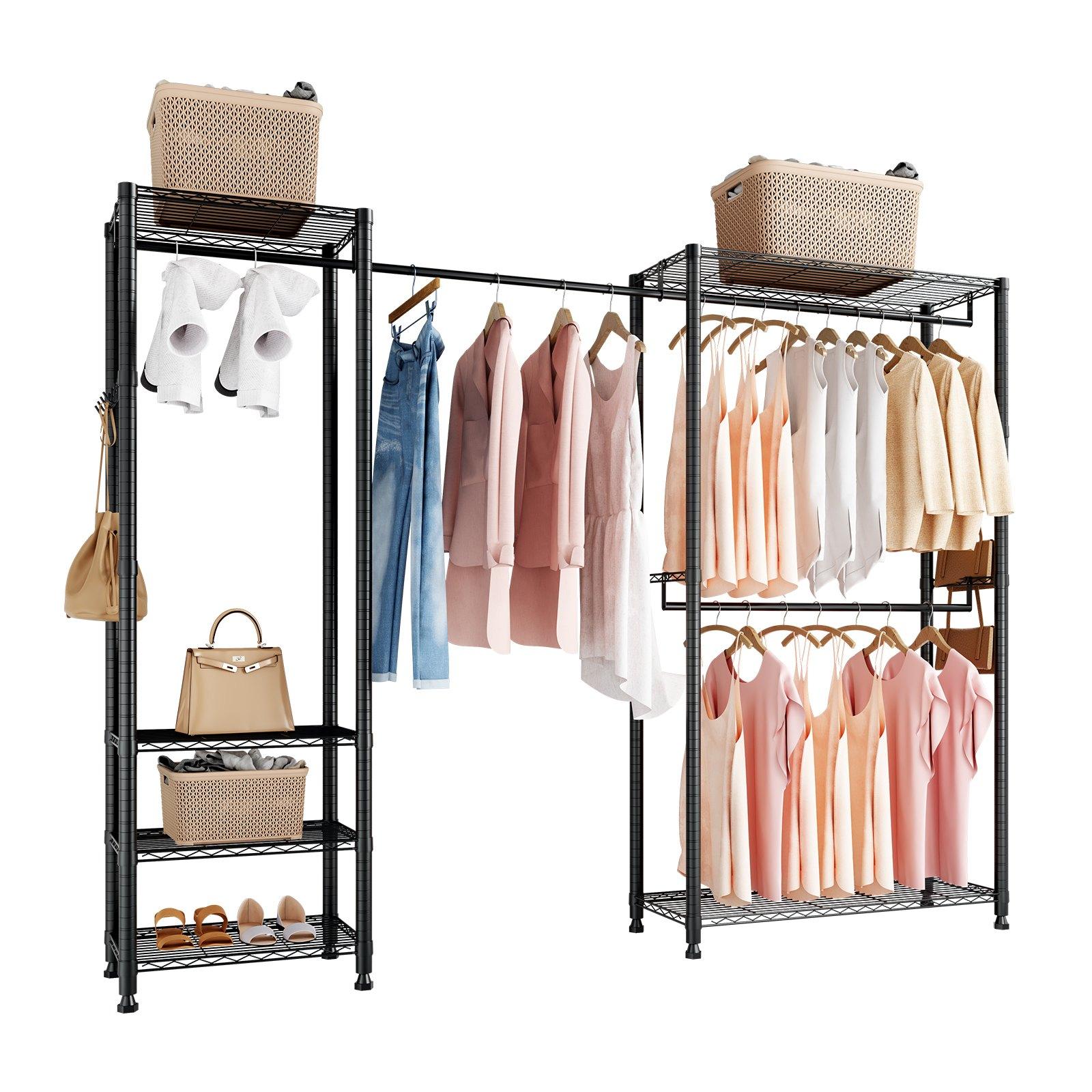 VEVOR Clothing Garment Rack, Heavy Duty