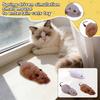 Realistic Plush Wind-Up Mouse Toy - Interactive Play Companion For Pet & Kids