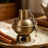 Keychain Pendant Simulated Copper 3D Printed Hot Pot Charm Key Chain National Style Decorative