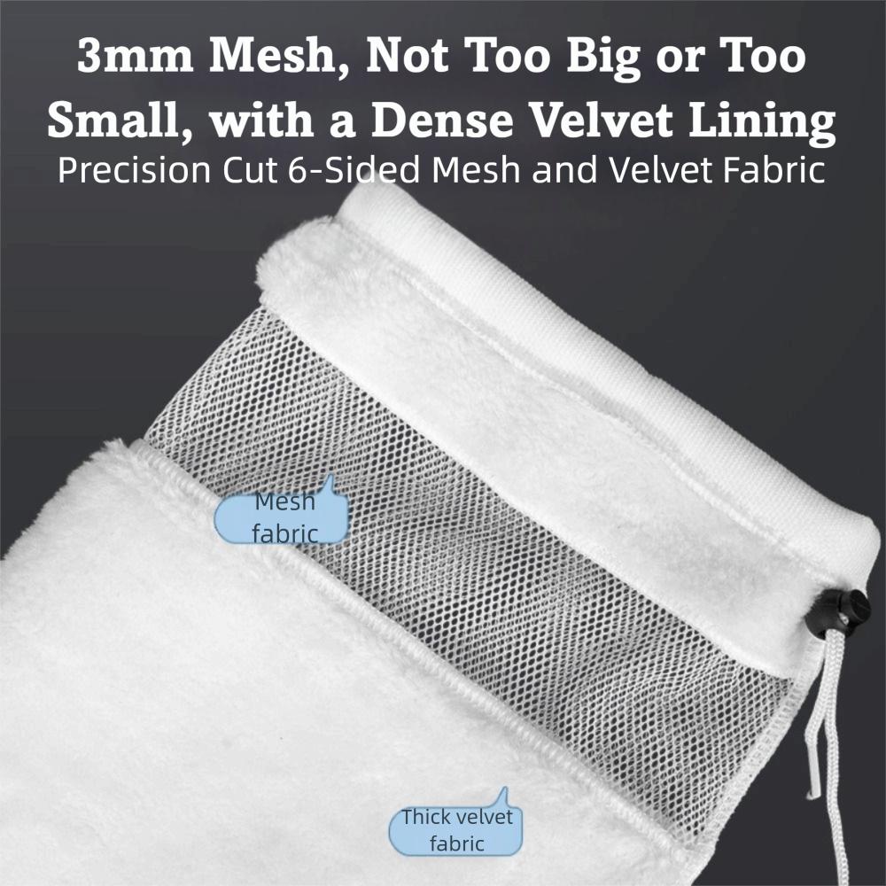 Reusable Fish Tank Filter Bag Washable Fish Tank Water Outlet Filter for Fish Tank Bottom Filter