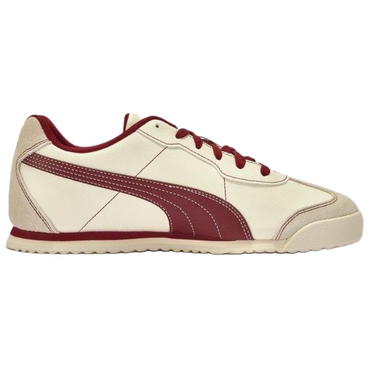 PUMA Turino 2 Artificial Leather Low top Casual Shoes Unisex Beige Red 408849-01