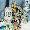 New 6167pcs Circular Movie Series Street Scene Model Compatible With Home Decor Style For Adult's Christmas Birthday Gifts