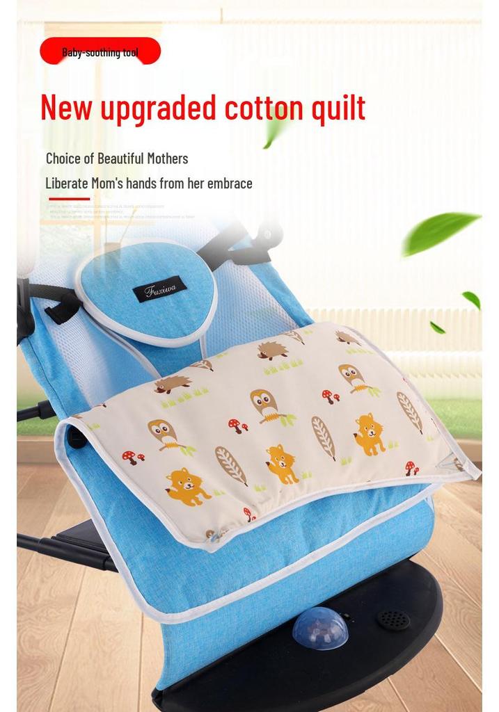 Infant and Pet Rocking Chair - Soothing Sleep Aid for Babies & Pets