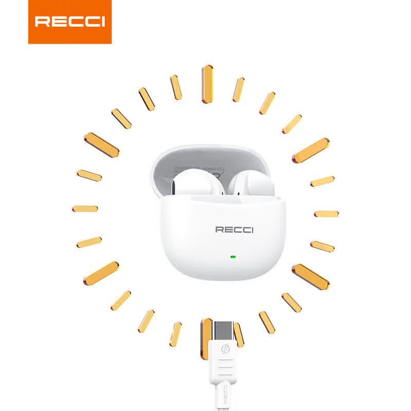 Recci Half-In-Ear Bluetooth Earphones