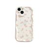 Shrimp skin hot explosion fresh small floral mobile phone case iPhone13 niche non-collision anti-drop silicone case Apple 16pm