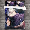 Jujutsu Kaisen Bedding Set Japan Famous Anime Duvet Cover Sets Comforter Bedclothes Twin Queen King Single Size Kids Gift