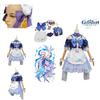 Genshin Impact Sangonomiya Kokomi Maid Cosplay Costume For Role Play And Halloween