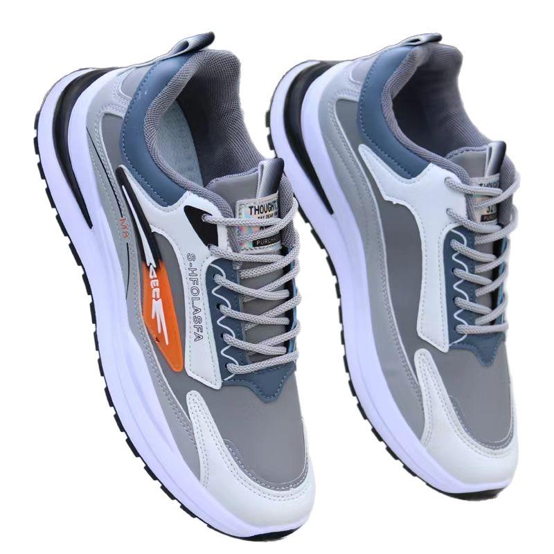 Men's shoes spring and autumn new breathable sports shoes soft sole versatile student youth running shoes casual versatile