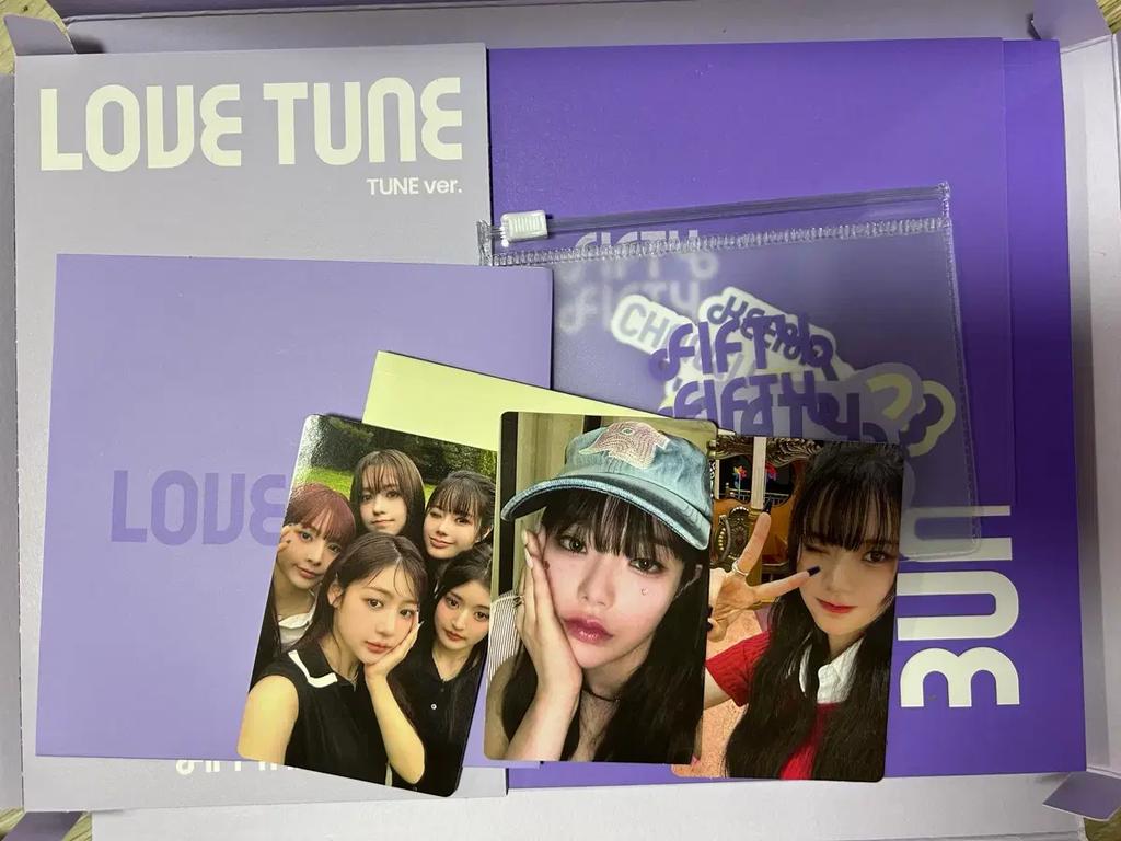 FIFTY FIFTY Love Tune Signed Album Used