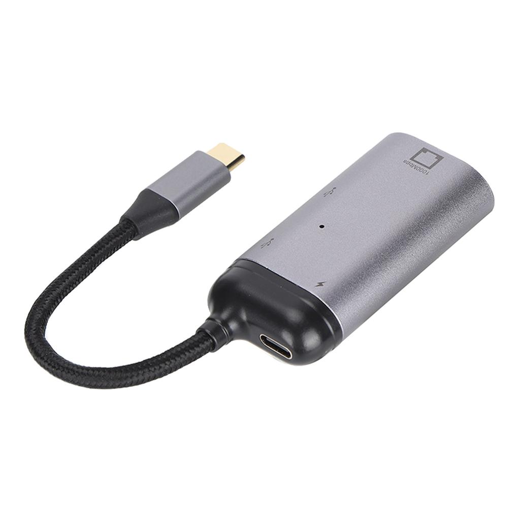 Multi Functional 3in1 Type C Adapter Type C Male to RJ45 PD USB A Female Adapter