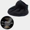 Foldable Anti-ultraviolet Empty Top Hat, Children's Summer Thin Vinyl Sunshade, Small Sunscreen, Face Cover, No Top Hat