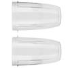 2Pcs Juicer Cup Transparent Mug Replacement Food Blender Accessory Fit for 600W 900W