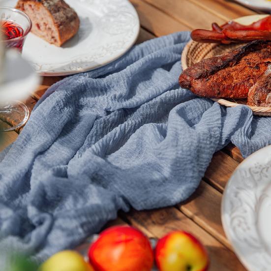 Dekoracja obrusu Atrakcyjna nadająca się do prania w pralce, oddychająca, serowa, weselna, bankietowa, pognieciona, obrusowa, artykuły imprezowe