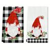 1pc/2pc/4pc/pack Christmas Scrub Sponge Creative Kitchen Dish Cloth Festive Cleaning Decor for Home & Table Kitchen Dish Towel Xmas Cleaning Supplies